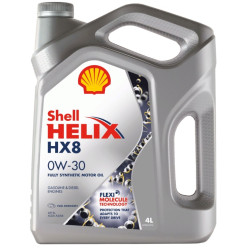 Моторное масло Shell Helix HX8 0W-30 A3/B4 (4 л.) 550050026