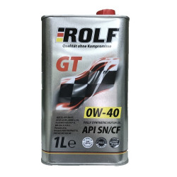 Моторное масло Rolf GT 0W-40 (1 л.) 322306