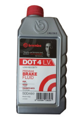 Тормозная жидкость Brembo DOT 4 LV (0,5 л.) L04205