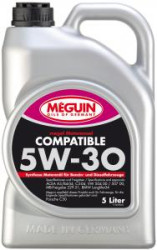Моторное масло Meguin Megol Motorenoel Compatible 5W-30 (5 л.) 6562