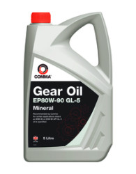 Трансмиссионное масло Comma Gear Oil EP 80W-90 GL-5 (5 л.) EP80905L