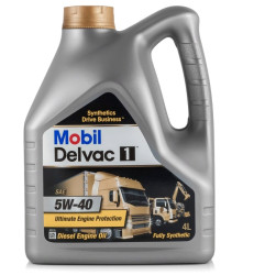 Моторное масло Mobil Delvac 1 5W-40 (4 л.) 152656